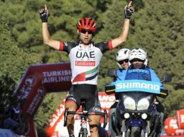 UAE Team Emirates rider Diego Ulissi is overall race leader at stage four – Tour of Turkey