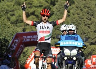 UAE Team Emirates rider Diego Ulissi is overall race leader at stage four – Tour of Turkey