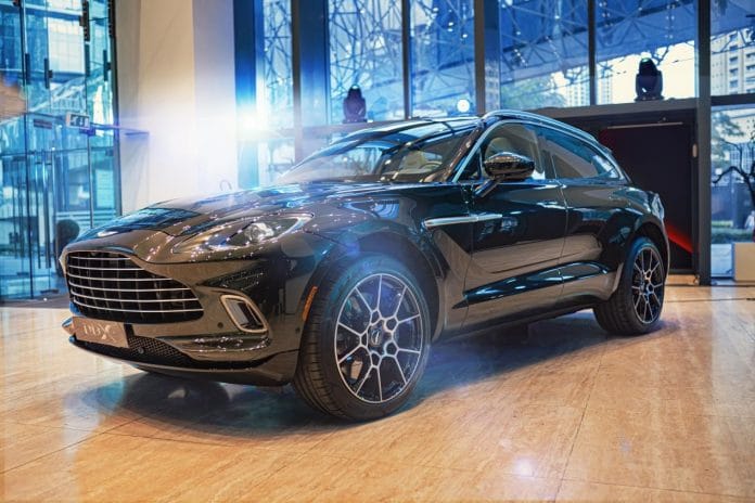 Aston Martin DBX Dubai Downtown